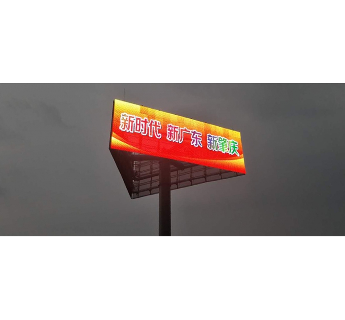 P100 LED 網格屏，LED網格軟屏，戶外LED網格屏